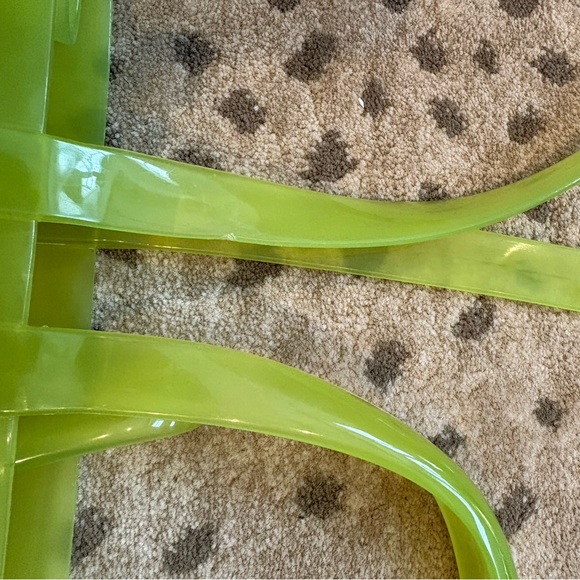 Melissa  X TELFAR collab
 large green Jelly shopper - Picture 13 of 16